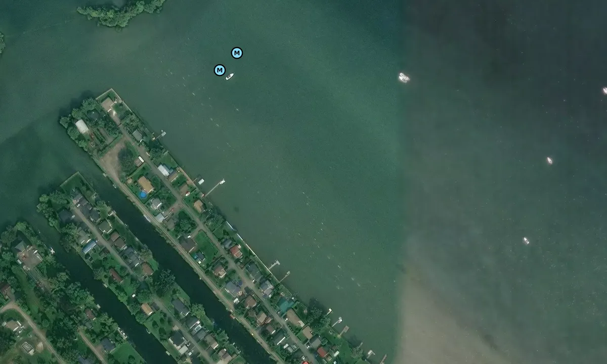Satelite image of Île Raymond