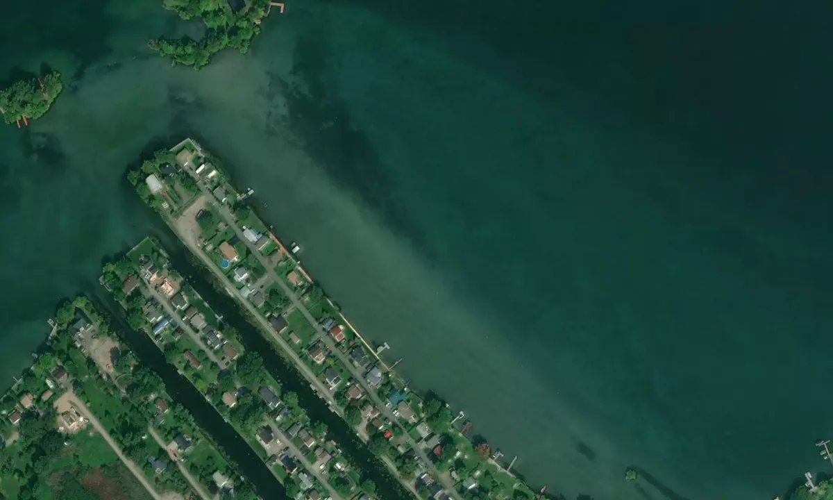 Flyfoto av Île Raymond