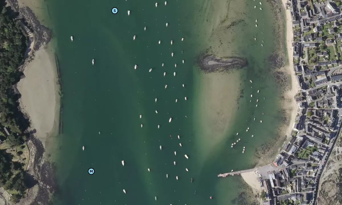 Satelite image of Île - Tudy