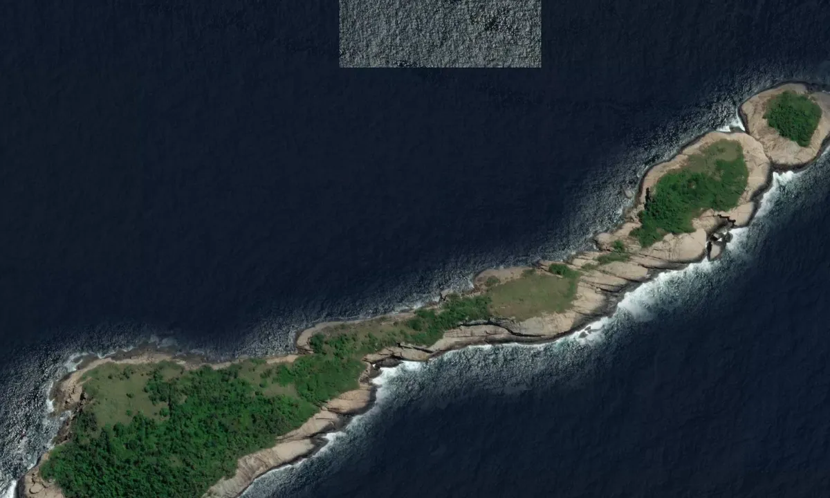 Flyfoto av Ilha Comprida