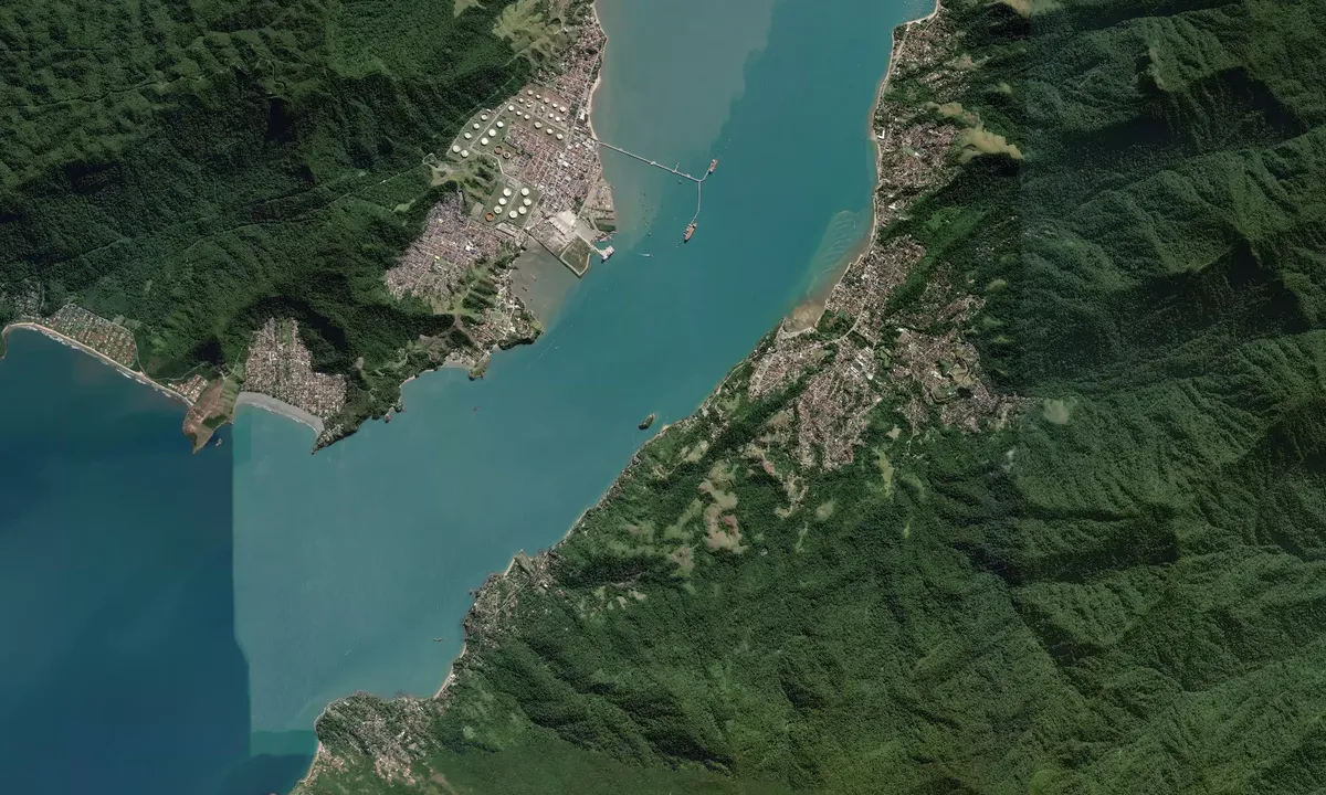 Flyfoto av Ilha das Cabras 1