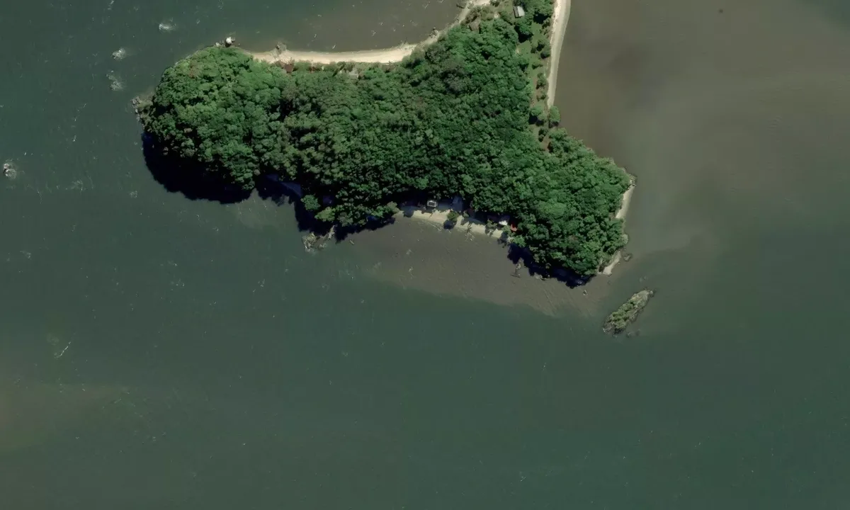 Satelite image of Ilha das Flores