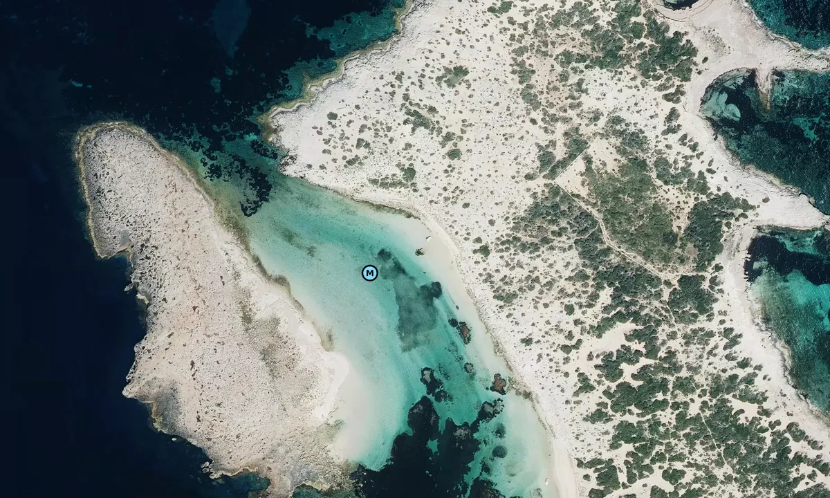 Satelite image of Illa de sa torreta