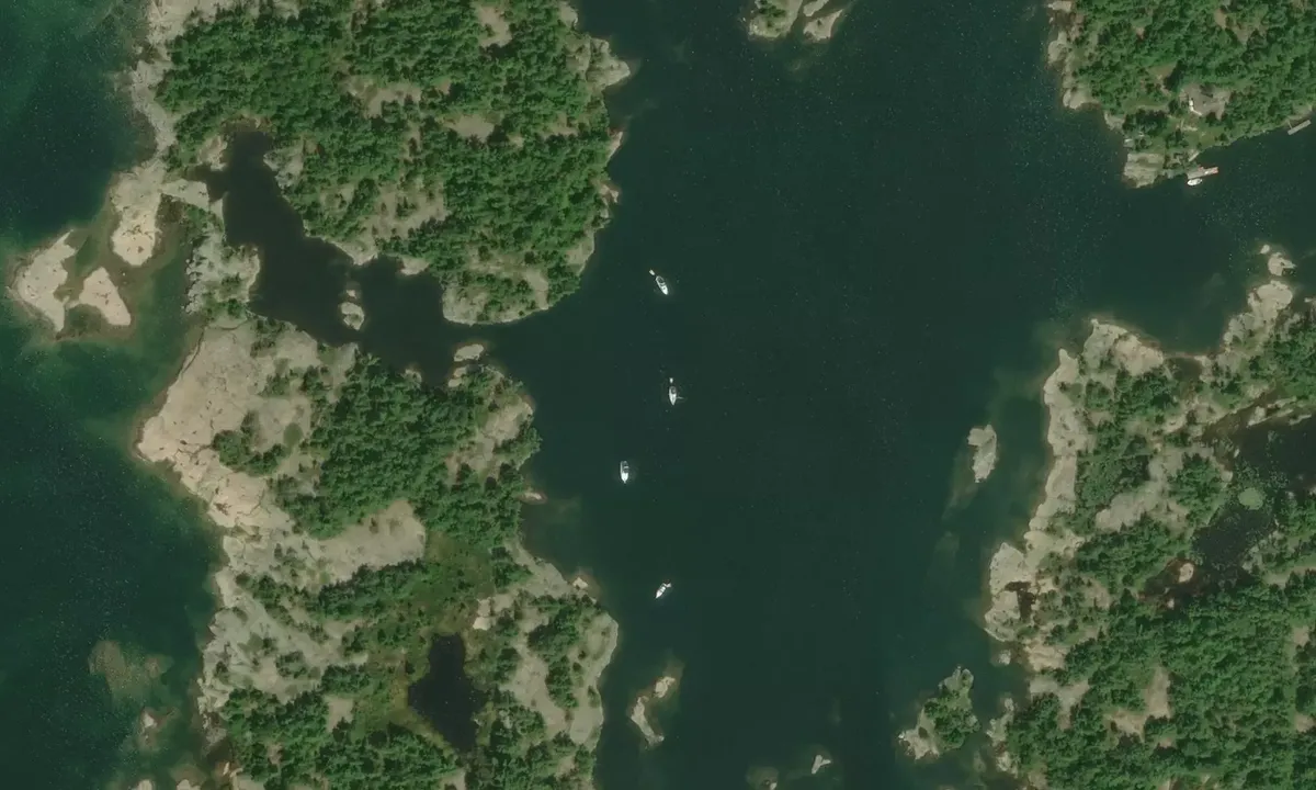 Satelite image of Indian Harbor