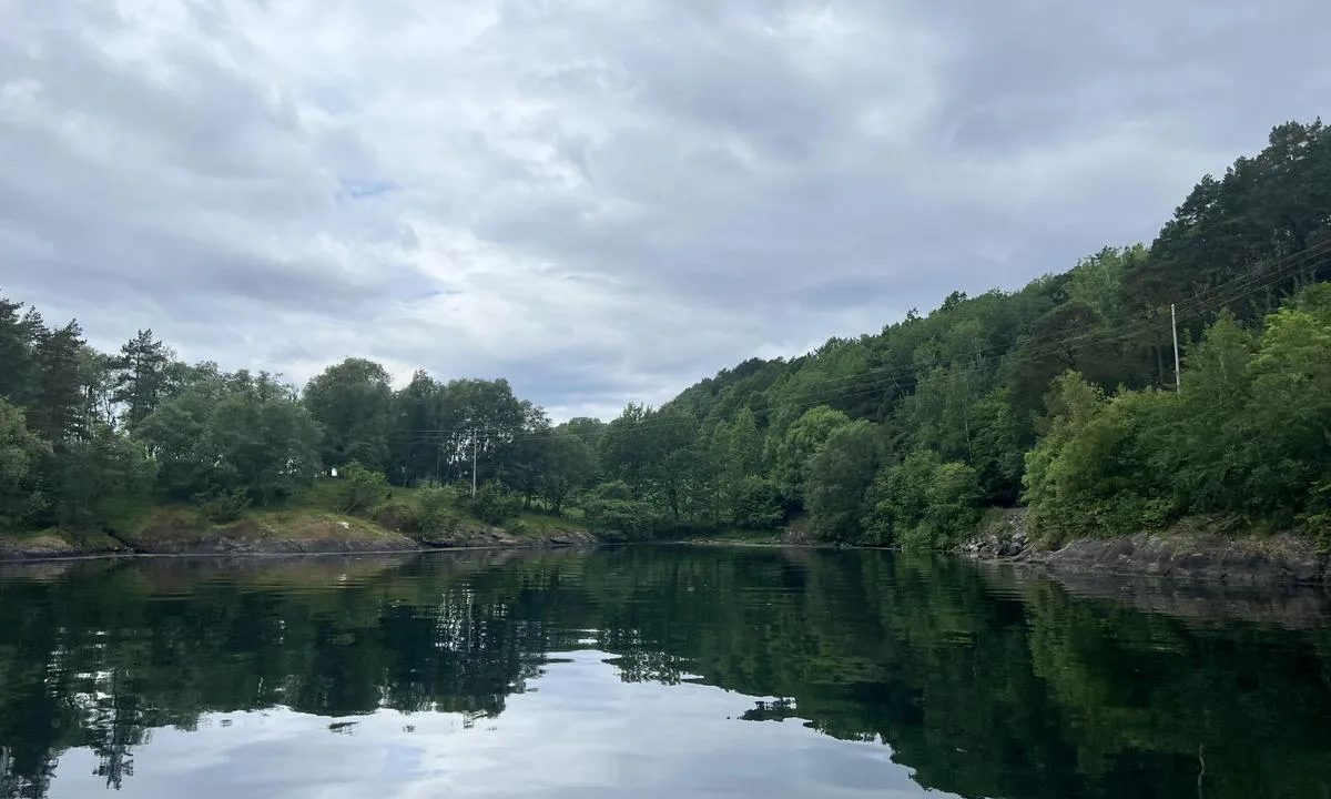 Indre Flokenesvågen: West in the bay