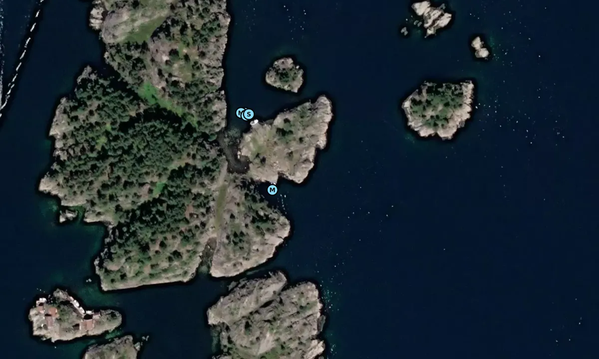 Satelite image of Indre Kjeøya