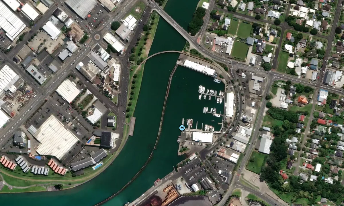 Satelite image of Inner Harbour Marina