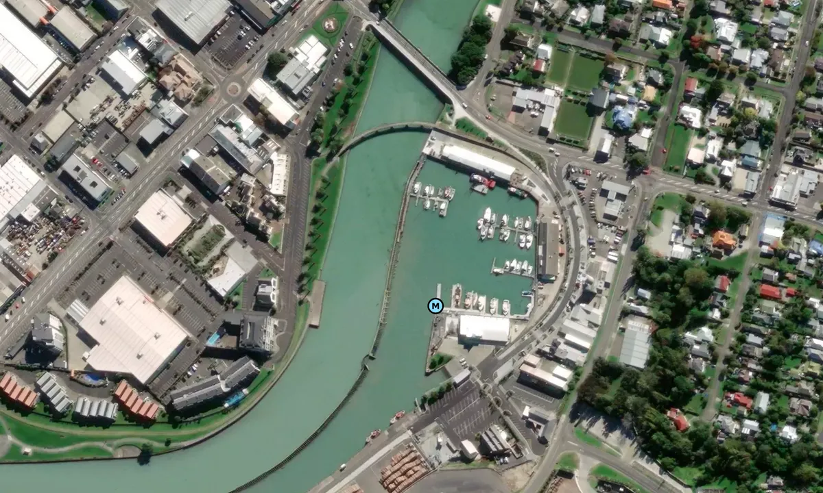 Satelite image of Inner Harbour Marina