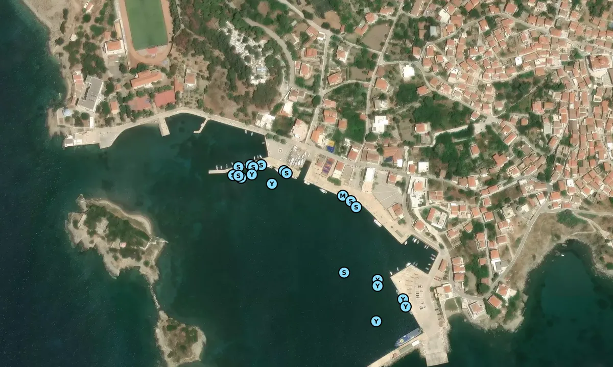 Satelite image of Inousses