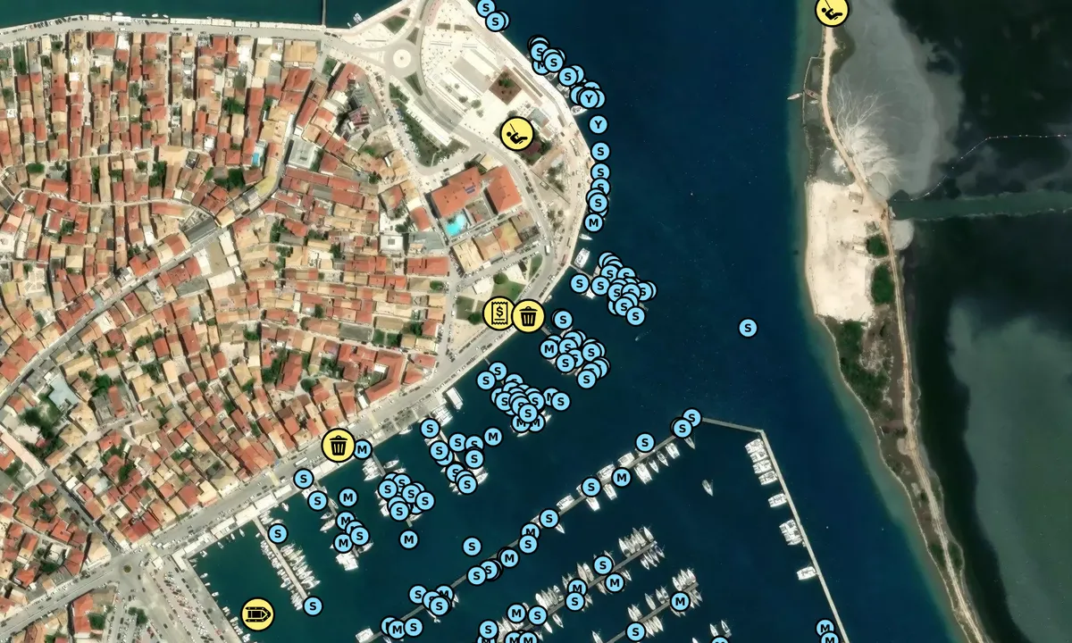 Satelite image of Ionian Sails - Lefkas Base