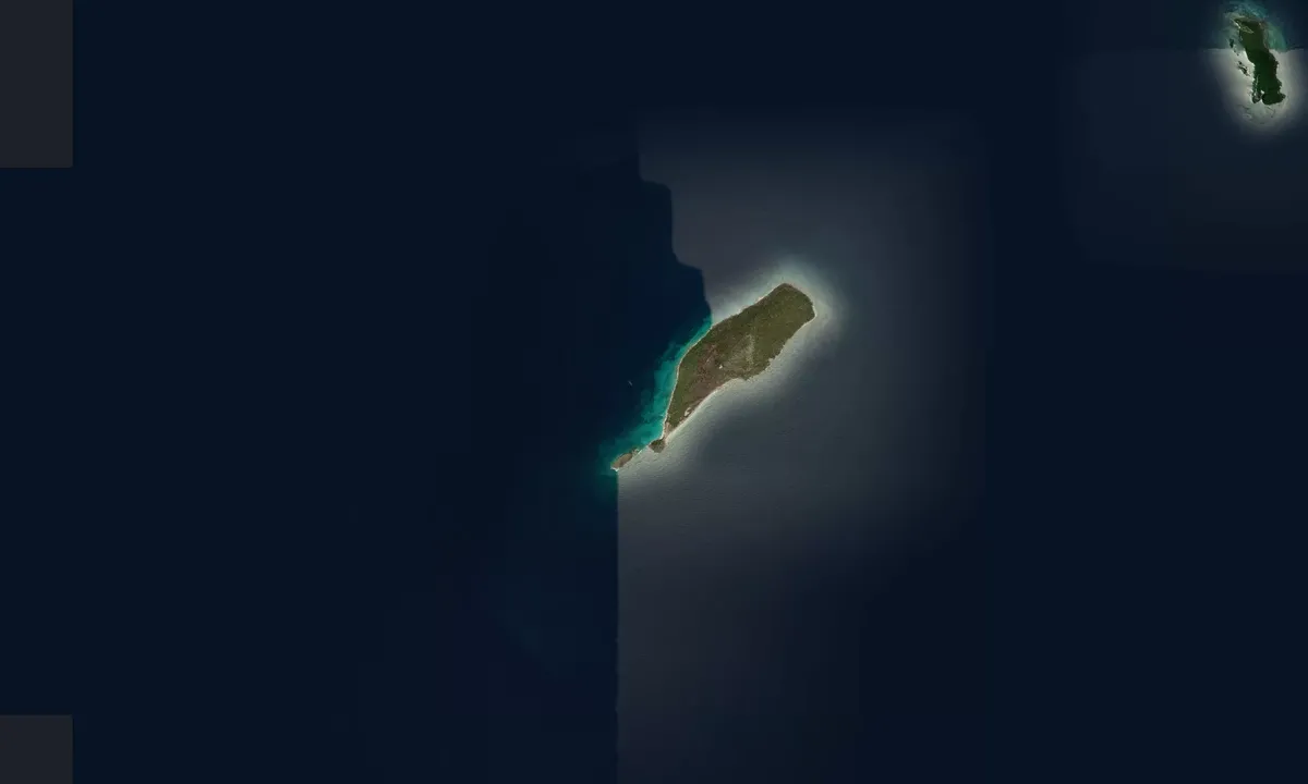 Flyfoto av Isla Caja de Muertos