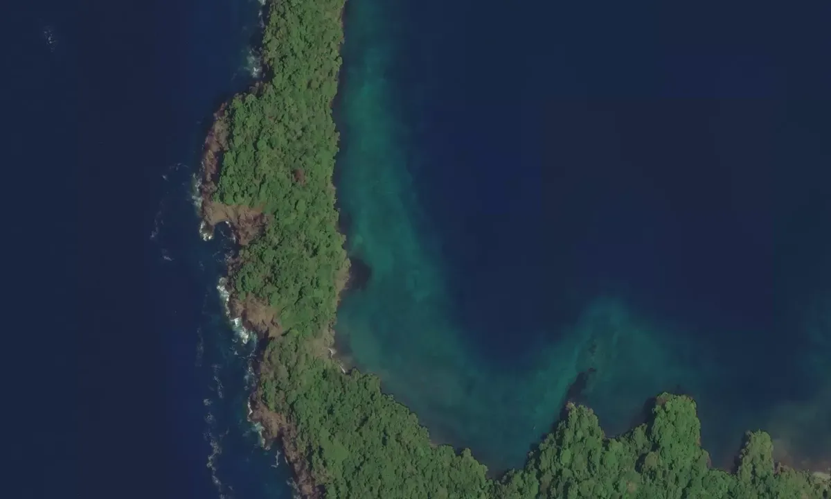 Satelite image of Isla Contreras