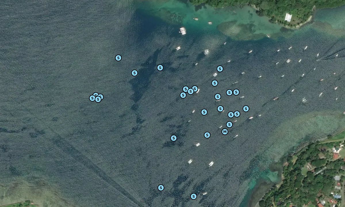 Satelite image of Isla Linton