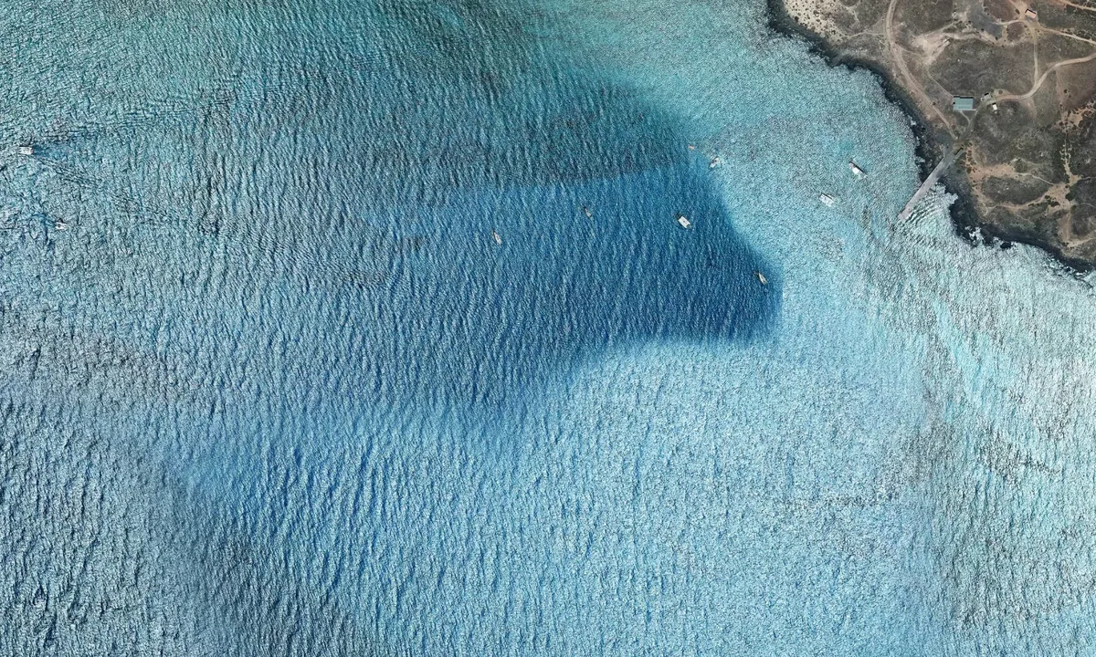 Flyfoto av Isla Lobos 1
