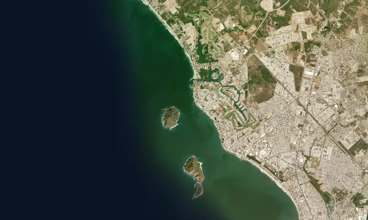 Flyfoto av Isla Pajaros