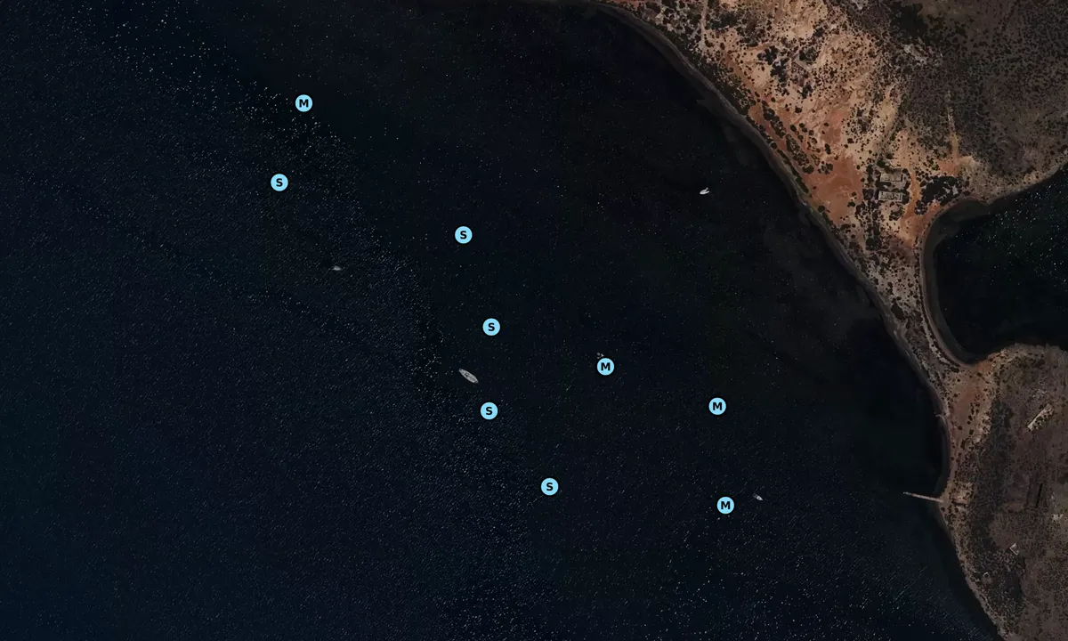 Satelite image of Isla Perdiguera