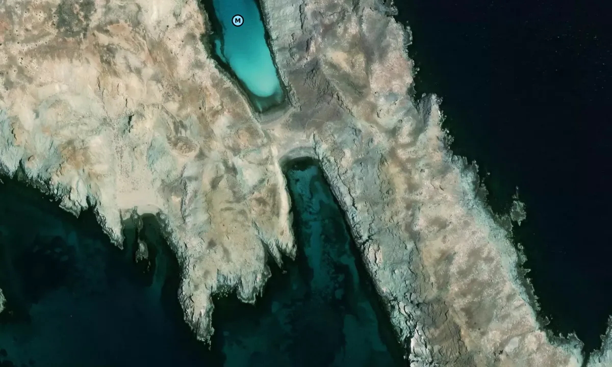 Satelite image of Isla Salsipuedes - South