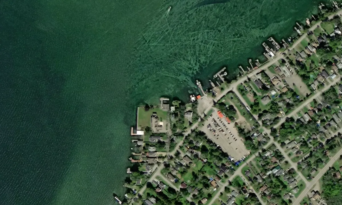 Flyfoto av Island Grove Marina
