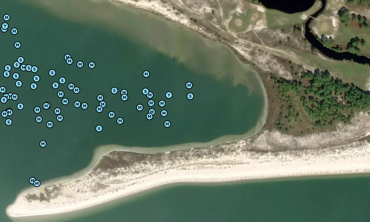 Satelite image of Isle Dauphine Golf Club