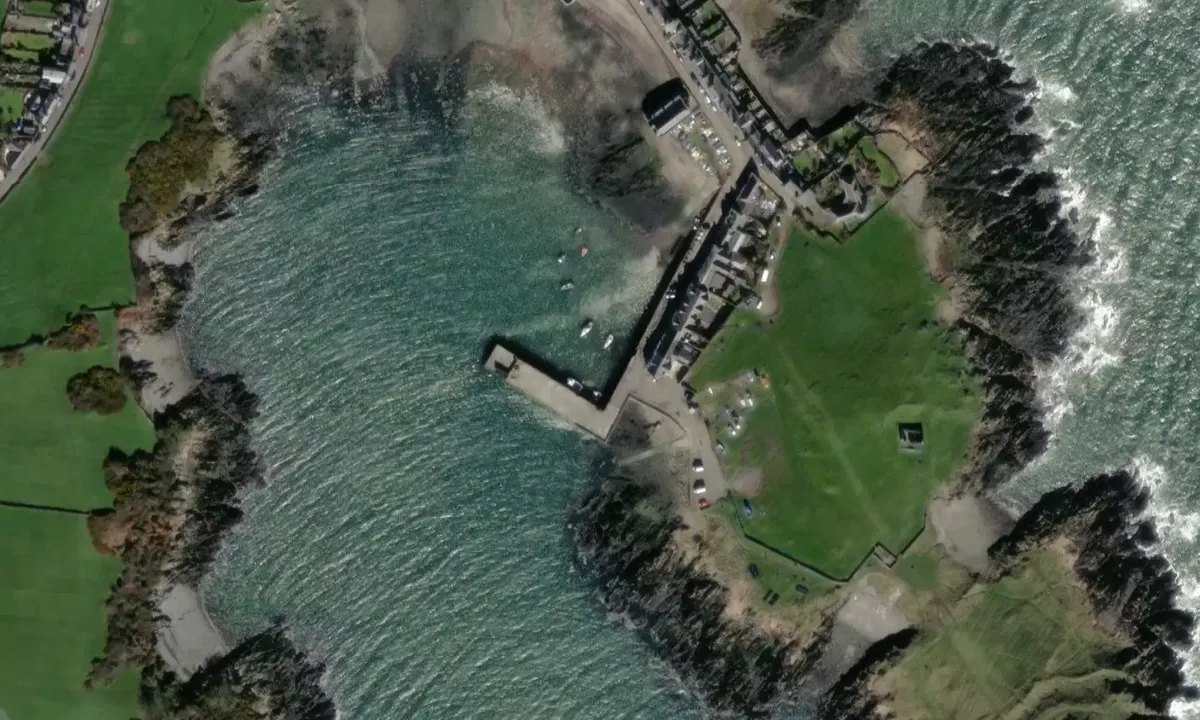 Satelite image of Isle of Whithorn