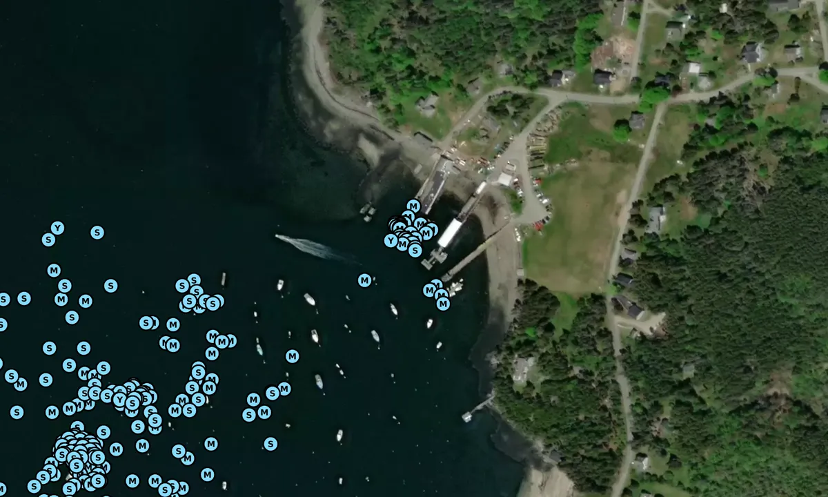Satelite image of Islesford Dock Restaurant