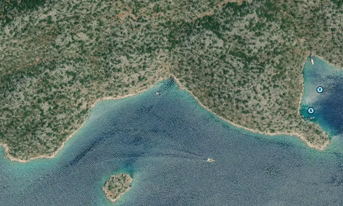 Satelite image of Islet Bay