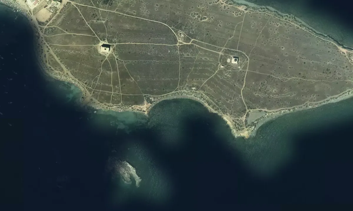 Flyfoto av Isleta de la Galera