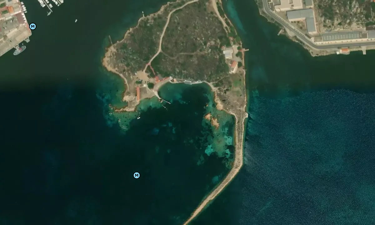 Satelite image of Isola Chiesa