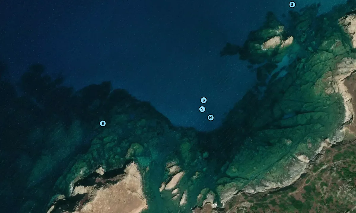 Satelite image of Isola dei Porri