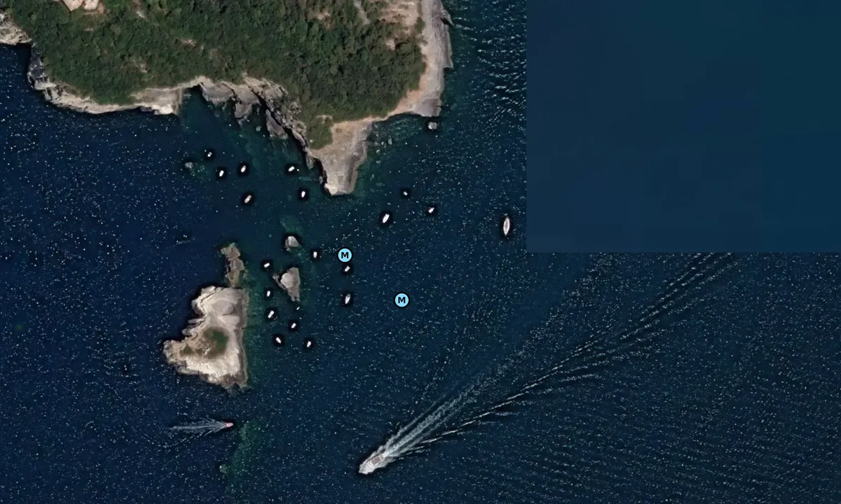 Satelite image of Isola del Tino Est