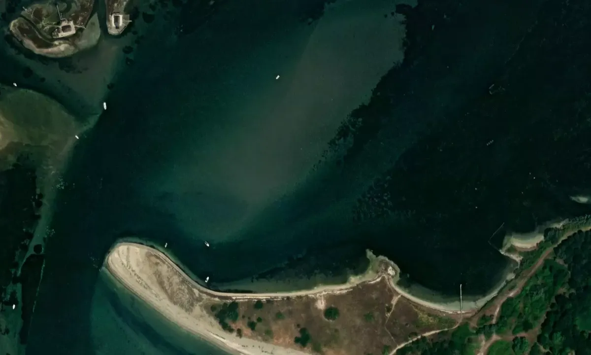 Satelite image of Isola di Sant'Andrea - Udine - Italy