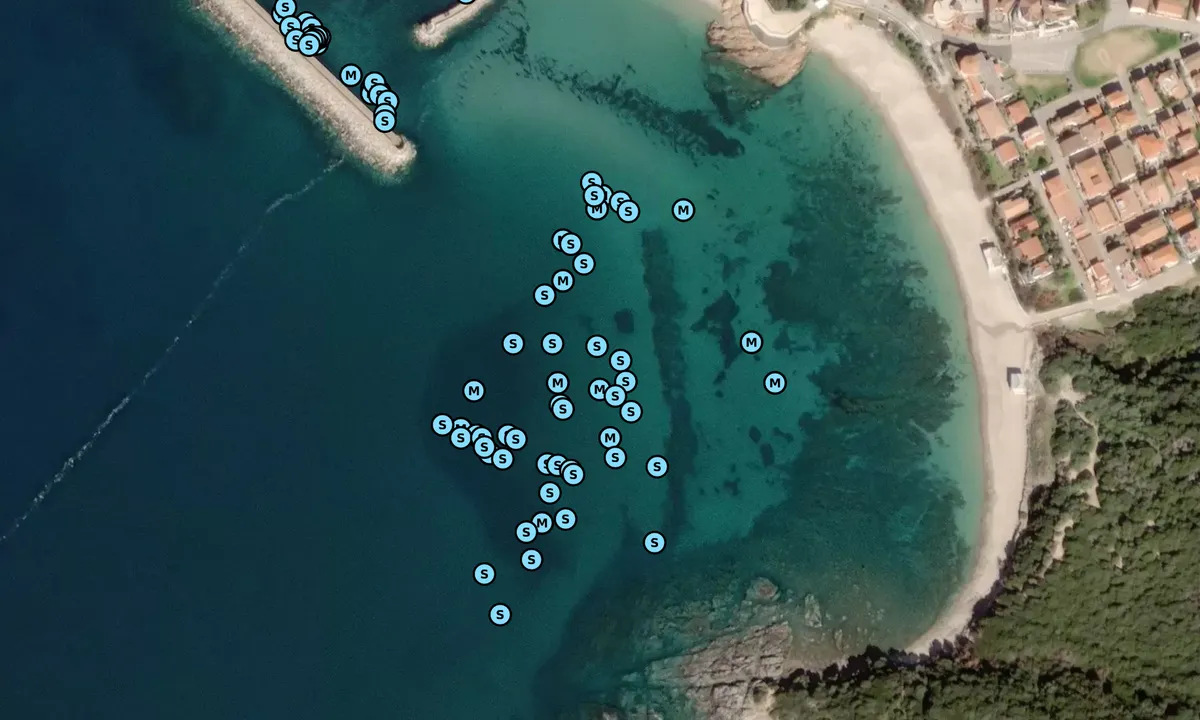 Flyfoto av Isola Rossa