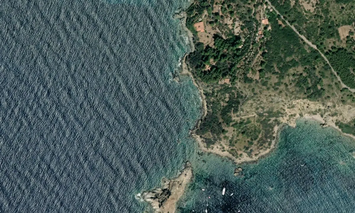 Flyfoto av Isola Rossa - Grosseto