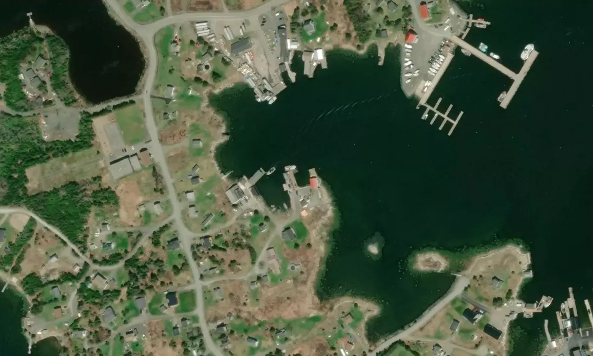 Satelite image of Ivy Fisheries Wharf