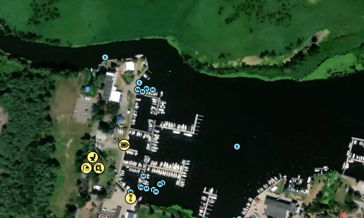 Satelite image of Jacht Klub AZS Szczecin