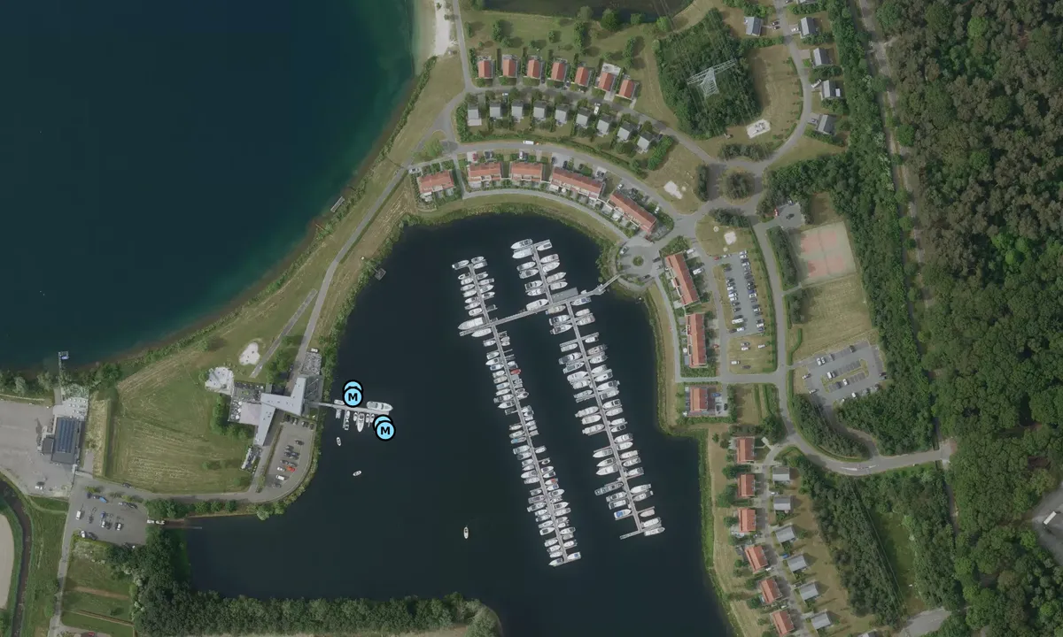 Satelite image of Jachthaven Boschmolenplas