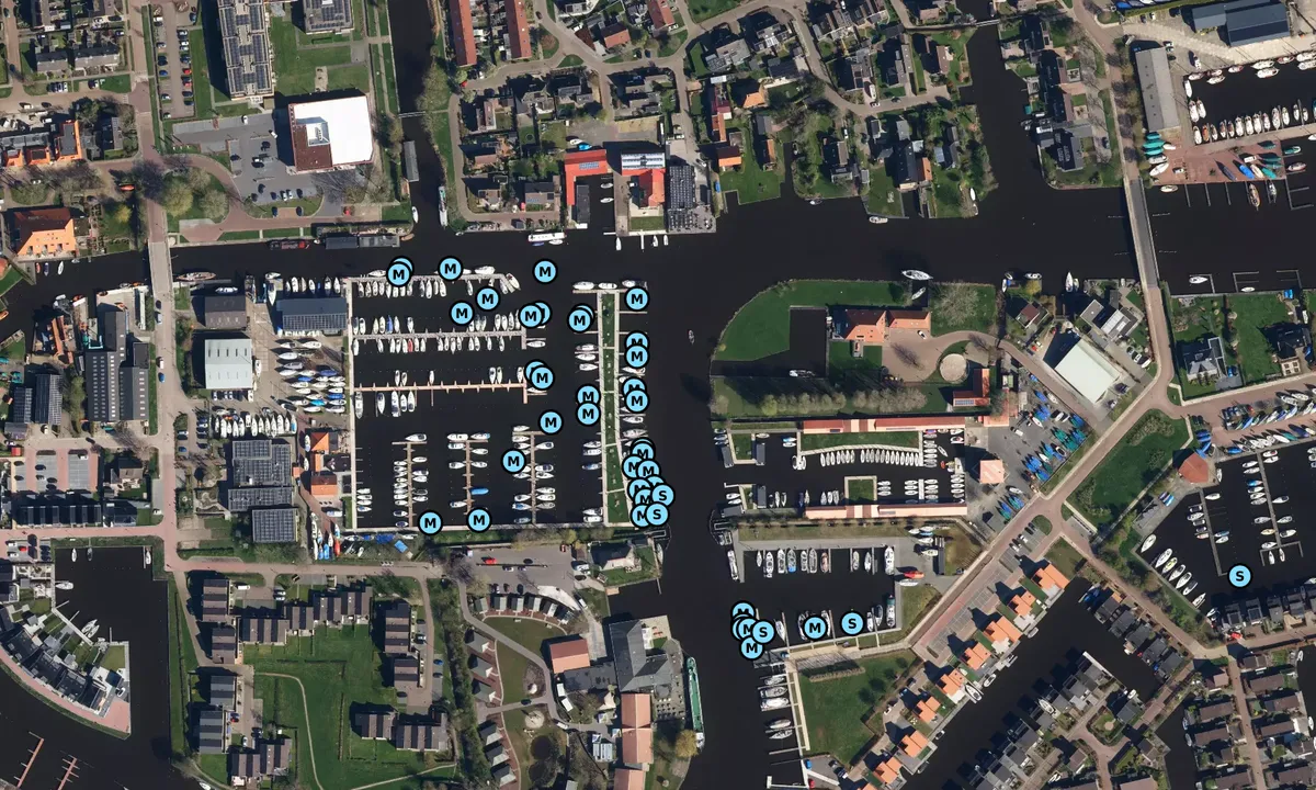 Satelite image of Jachthaven de Eendracht