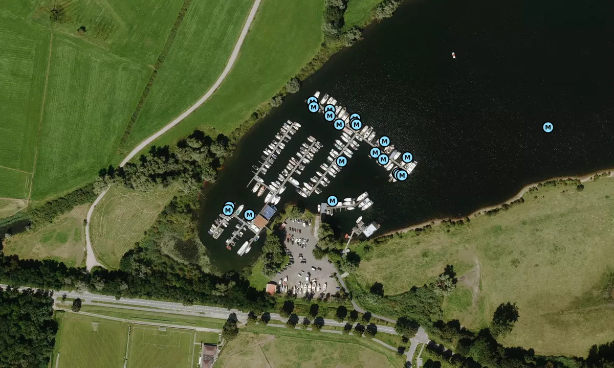 Satelite image of Jachthaven de Maas