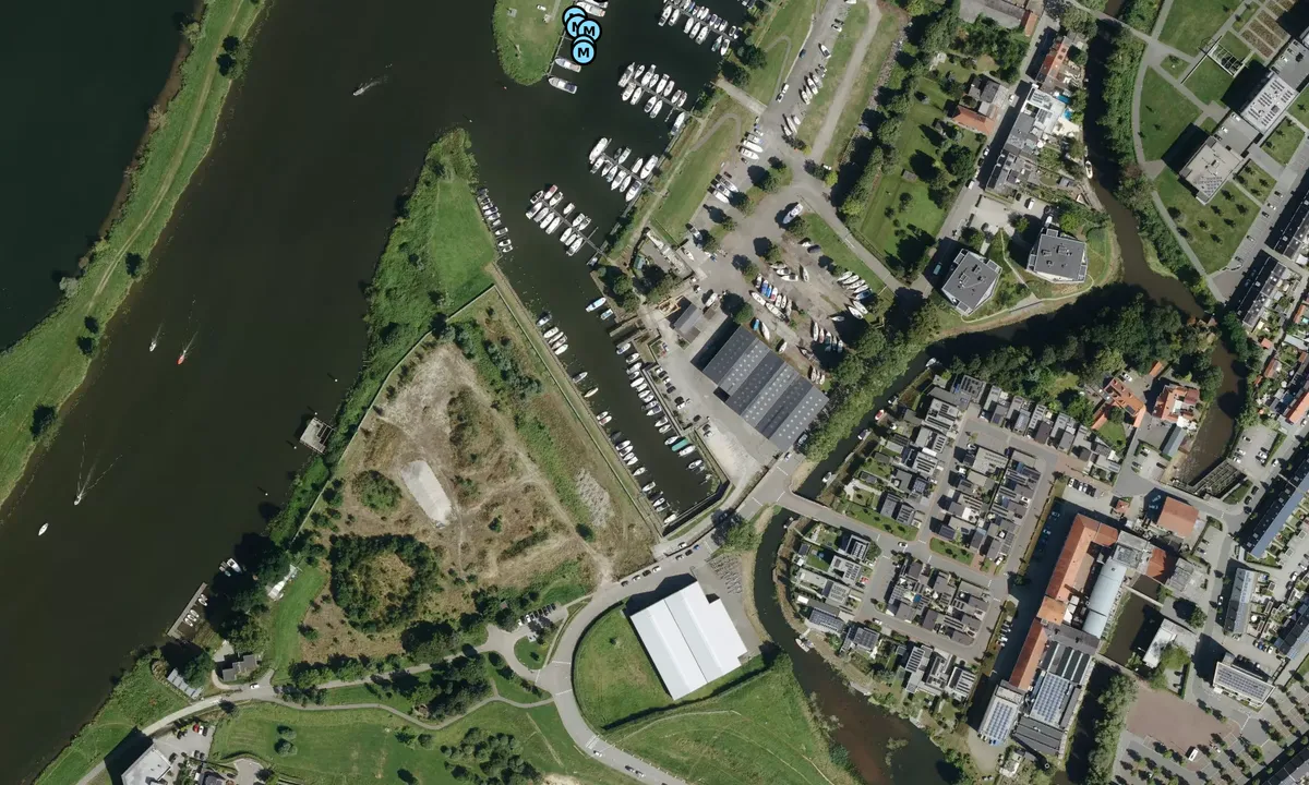 Satelite image of Jachthaven Het Steel - Roermond