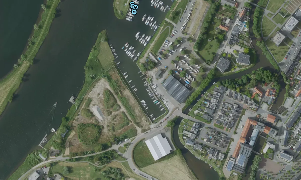 Satelite image of Jachthaven Het Steel - Roermond