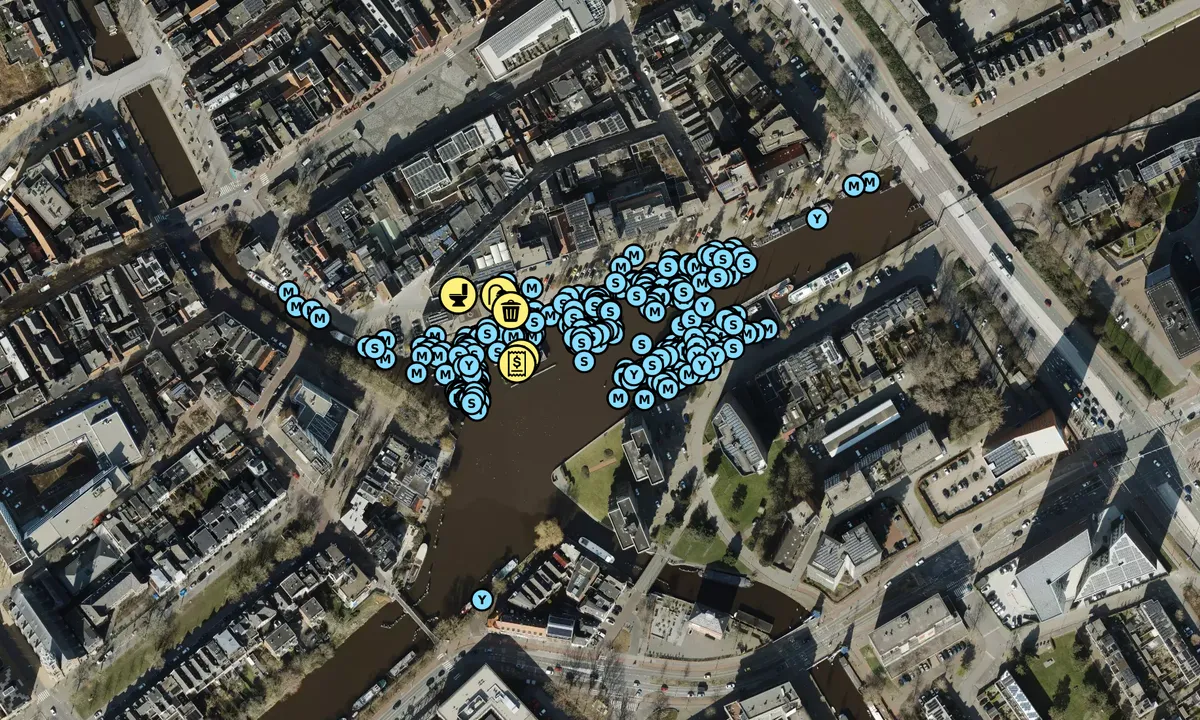 Satelite image of Jachthaven Oosterhaven