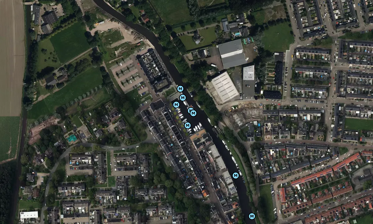 Satelite image of Jachthaven Oudenbosch