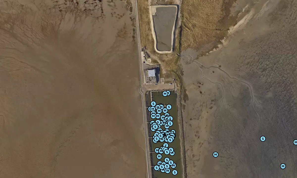 Satelite image of Jachthaven Schiermonnikoog - Friesland