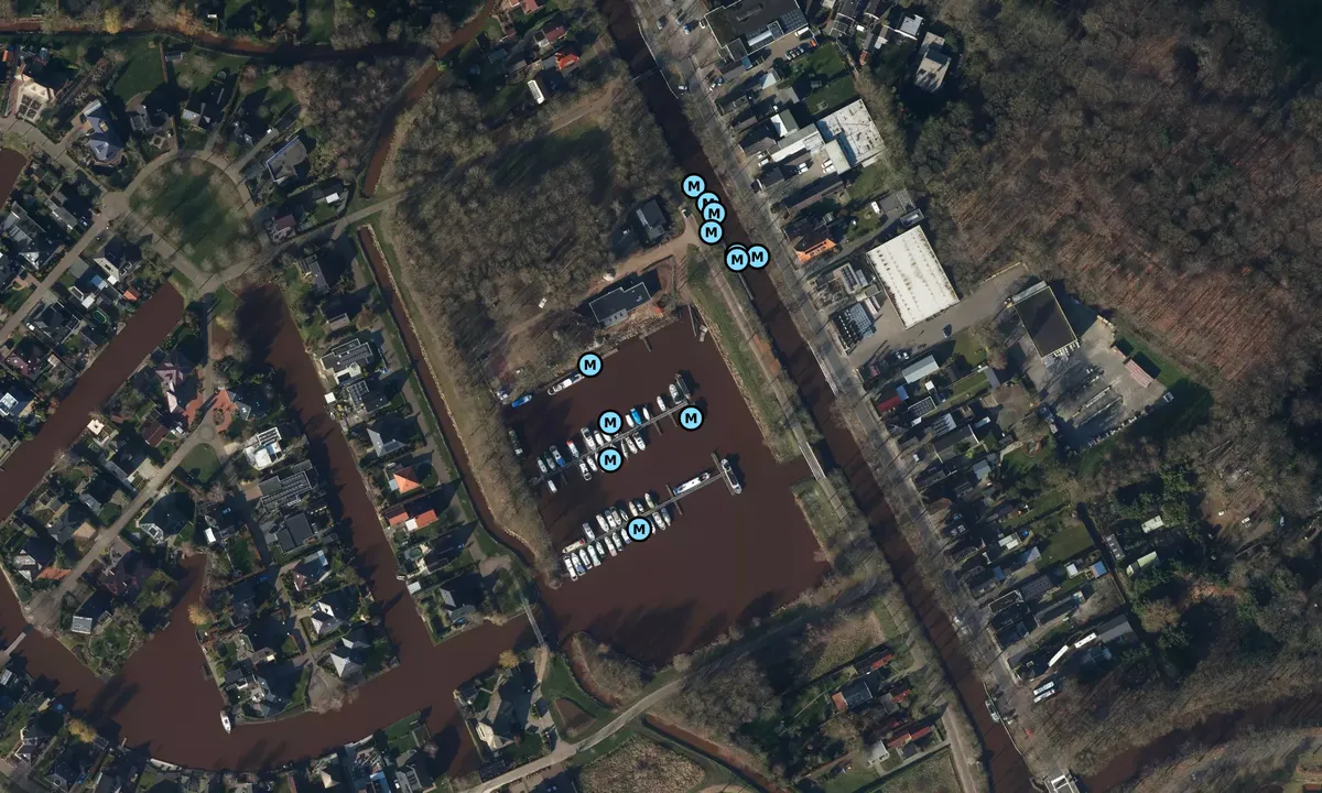 Satelite image of Jachthaven Ter Apel Marina
