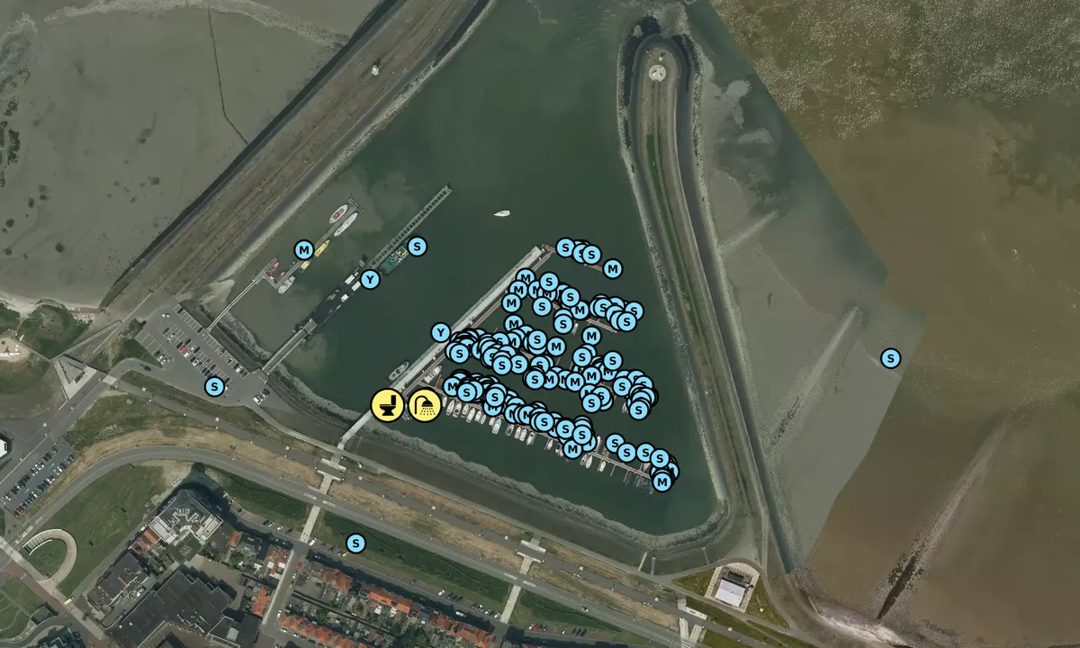 Satelite image of Jachthaven Terneuzen