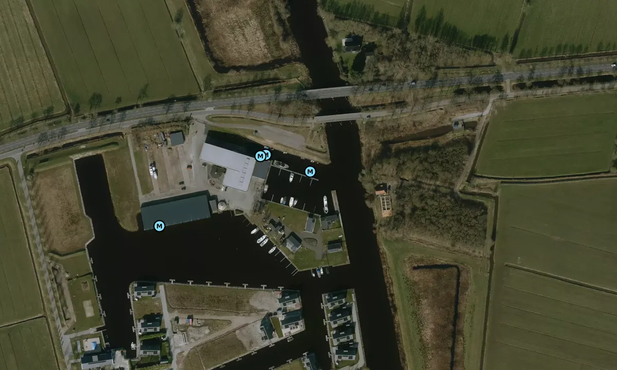 Satelite image of Jachthaven Zwartkruis