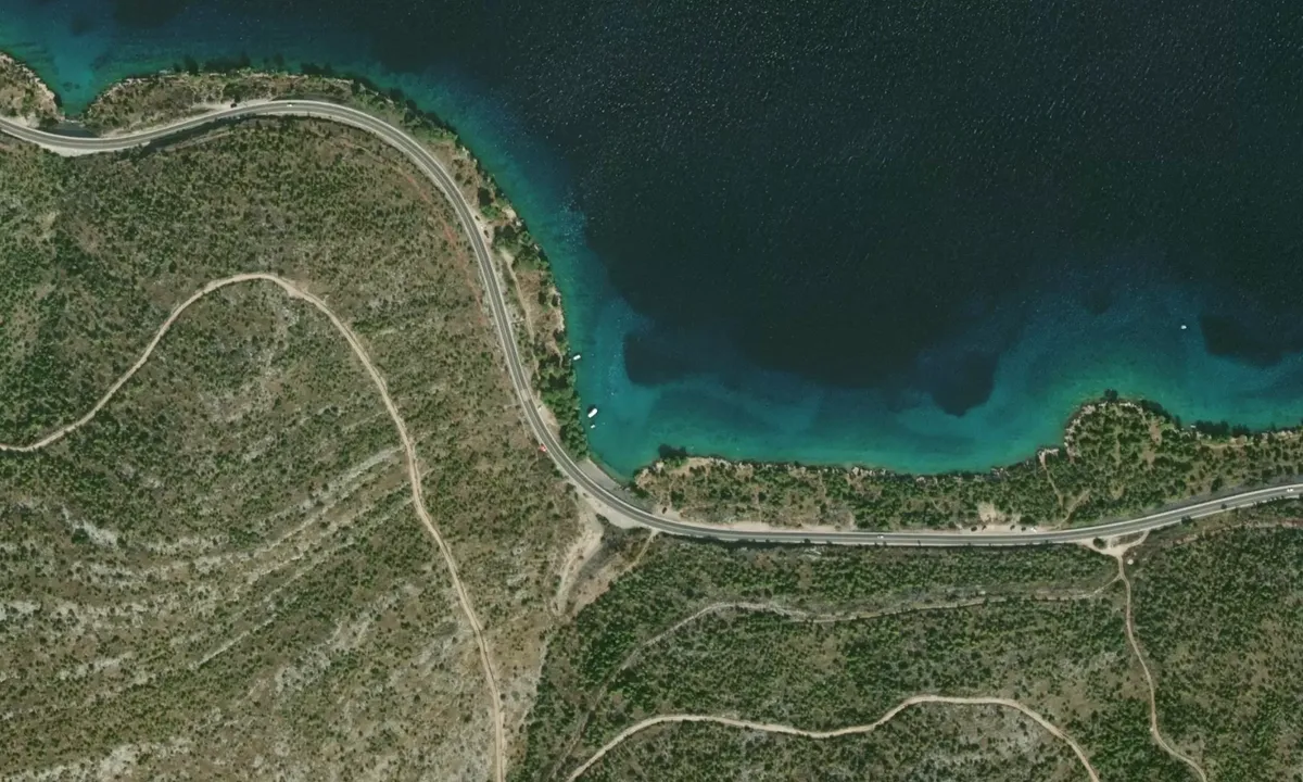 Flyfoto av Jadransko More