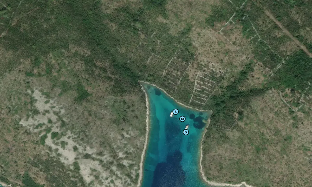 Satelite image of Jakinska Uvala