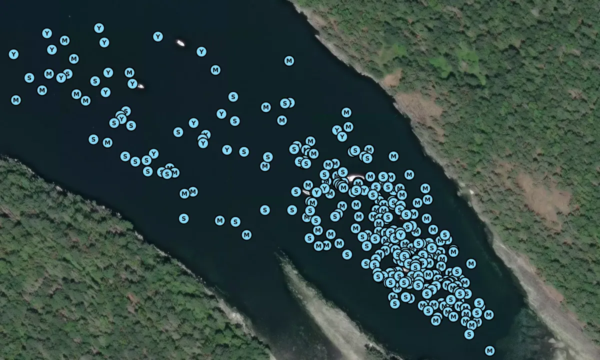 Satelite image of James Bay - Prevost Island