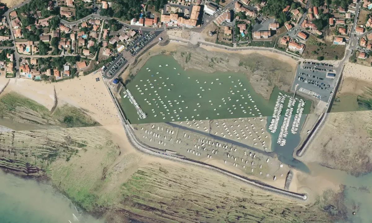 Flyfoto av Jard-sur-Mer 1